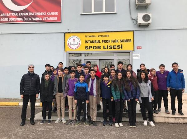 Ataşehir Prof.Faik Somer Spor Lisesi Gezisi / 14.02.2019
